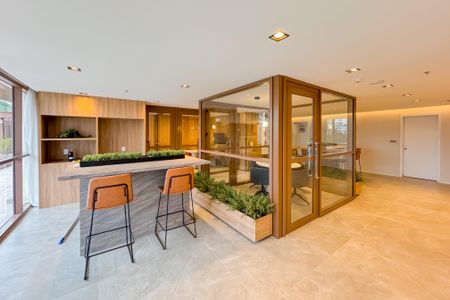 Studio à venda com 25m², 1 quarto e sem vaga Studio à venda com 25m², 1 quarto e sem vagaCoworking e Salas de Reunião