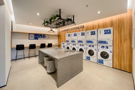 Studio à venda com 25m², 1 quarto e sem vaga Studio à venda com 25m², 1 quarto e sem vagaLavanderia