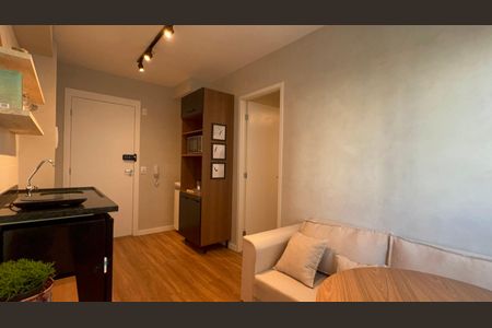 Sala de apartamento à venda com 1 quarto, 24m² em Pinheiros, São Paulo
