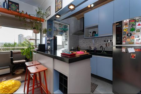 Apartamento à venda com 49m², 2 quartos e 1 vaga Apartamento à venda com 49m², 2 quartos e 1 vagaCozinha Americana