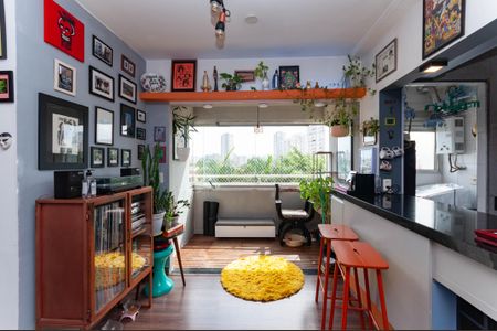 Sala de apartamento à venda com 2 quartos, 49m² em Barra Funda, São Paulo