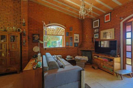Sala de casa de condomínio para alugar com 3 quartos, 230m² em Estância Estoril I, Nova Lima