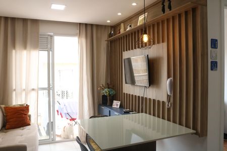 Sala e Cozinha Integrada de apartamento para alugar com 2 quartos, 35m² em Barra Funda, São Paulo