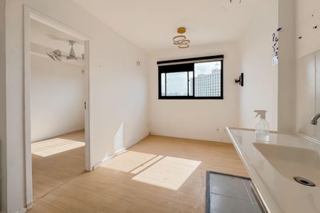 Sala/Cozinha de apartamento à venda com 1 quarto, 24m² em Sé, São Paulo