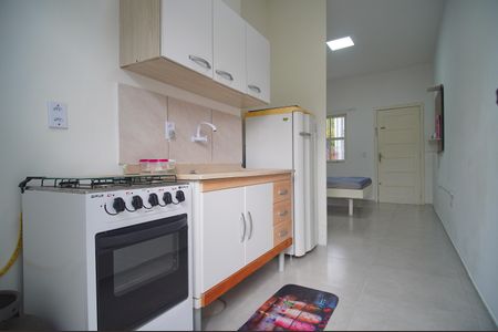 Cozinha de kitnet/studio para alugar com 1 quarto, 33m² em Vila Nova, Novo Hamburgo