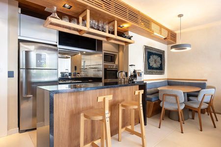Apartamento à venda com 103m², 2 quartos e 2 vagas Apartamento à venda com 103m², 2 quartos e 2 vagasCozinha