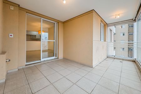 Varanda da Sala de apartamento para alugar com 3 quartos, 78m² em Vila Dom Pedro I, São Paulo