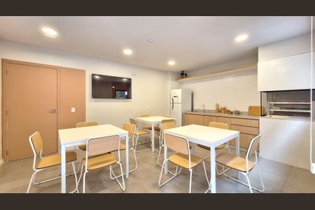 Apartamento para alugar com 25m², 1 quarto e sem vaga Apartamento para alugar com 25m², 1 quarto e sem vagaÁrea comum - Churrasqueira