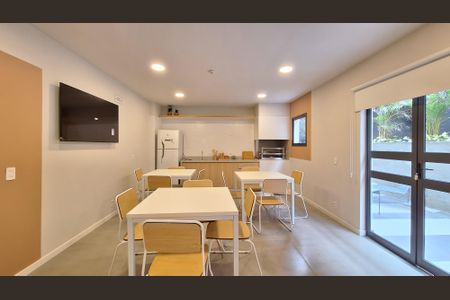 Apartamento para alugar com 25m², 1 quarto e sem vaga Apartamento para alugar com 25m², 1 quarto e sem vagaÁrea comum - Churrasqueira