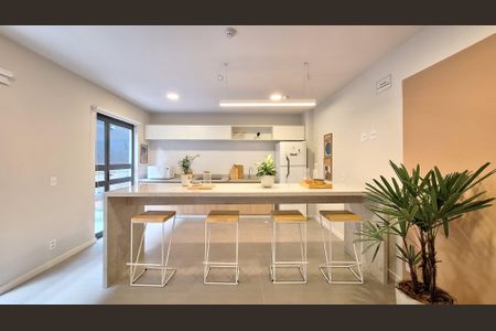 Apartamento para alugar com 25m², 1 quarto e sem vaga Apartamento para alugar com 25m², 1 quarto e sem vagaÁrea comum - Salão de festas