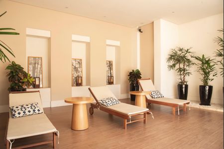 Apartamento à venda com 104m², 2 quartos e 2 vagasÁrea comum - Espaço de descanso