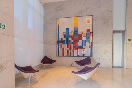 Apartamento à venda com 49m², 1 quarto e 1 vaga Apartamento à venda com 49m², 1 quarto e 1 vagaHall social