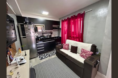 Sala/Cozinha de apartamento para alugar com 2 quartos, 43m² em Vila Flora, Guarulhos
