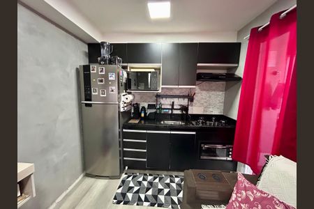 Sala/Cozinha de apartamento para alugar com 2 quartos, 43m² em Vila Flora, Guarulhos