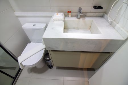 Studio à venda com 24m², 1 quarto e sem vaga Studio à venda com 24m², 1 quarto e sem vagaBanheiro
