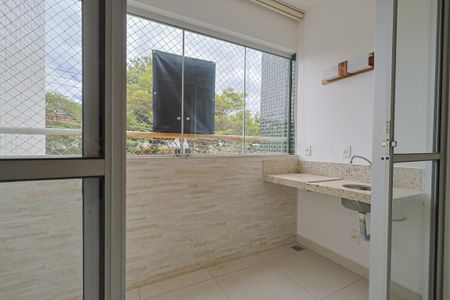 Varanda da Sala de apartamento à venda com 3 quartos, 90m² em Graça, Belo Horizonte