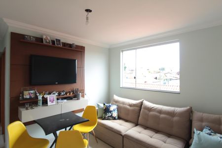 Sala de apartamento à venda com 3 quartos, 63m² em Rio Branco, Belo Horizonte