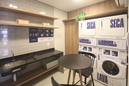 Apartamento para alugar com 39m², 1 quarto e sem vaga Apartamento para alugar com 39m², 1 quarto e sem vagaLavanderia