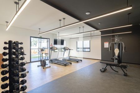 Apartamento para alugar com 40m², 2 quartos e sem vaga Apartamento para alugar com 40m², 2 quartos e sem vagaÁrea comum - Academia