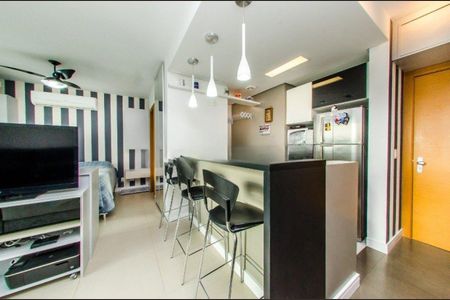 Sala/Cozinha de apartamento para alugar com 1 quarto, 37m² em Três Figueiras, Porto Alegre