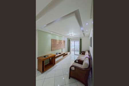 Sala de apartamento para alugar com 3 quartos, 107m² em Cidade Ocian, Praia Grande