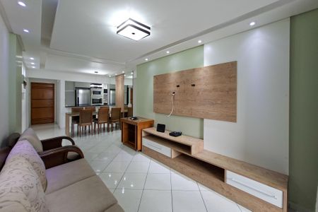 Sala de apartamento para alugar com 3 quartos, 107m² em Cidade Ocian, Praia Grande