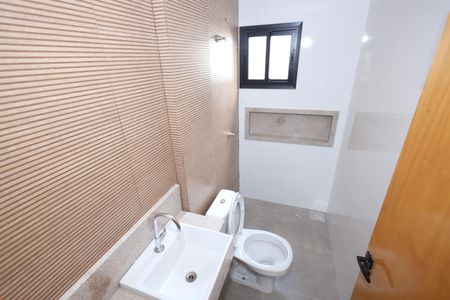 Casa de condomínio para alugar com 153m², 3 quartos e 2 vagasBanheiro da Suíte 2
