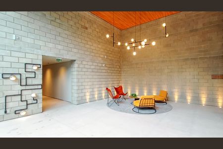 Studio para alugar com 27m², 1 quarto e sem vaga Studio para alugar com 27m², 1 quarto e sem vagaHall do predio