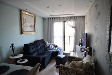 Sala de apartamento para alugar com 3 quartos, 80m² em Vila Príncipe de Gales, Santo André