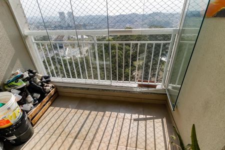 Varanda da Sala de apartamento à venda com 3 quartos, 72m² em Jardim Maria Rosa, Taboão da Serra