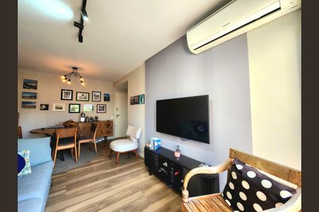 Sala de apartamento à venda com 1 quarto, 55m² em Vila Olímpia, São Paulo