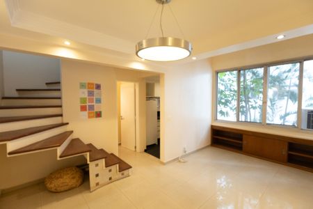 Sala de apartamento à venda com 1 quarto, 50m² em Brooklin, São Paulo
