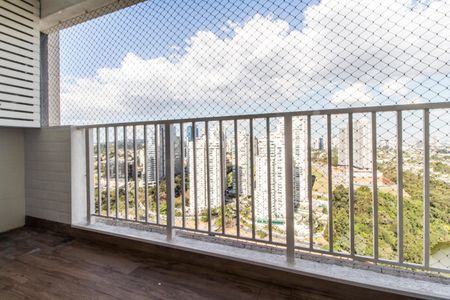 Varanda da Sala de apartamento para alugar com 1 quarto, 57m² em Alphaville Empresarial, Barueri