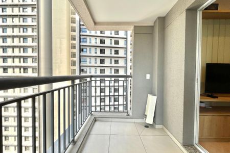 Varanda de apartamento à venda com 1 quarto, 34m² em Vila Clementino, São Paulo