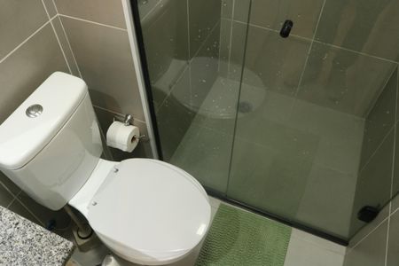 Banheiro de apartamento à venda com 1 quarto, 22m² em Barra Funda, São Paulo