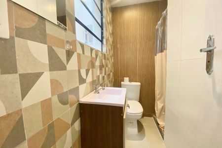 Apartamento para alugar com 55m², 1 quarto e sem vagaBanheiro social