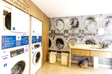 Apartamento para alugar com 34m², 1 quarto e sem vaga Apartamento para alugar com 34m², 1 quarto e sem vagaLavanderia