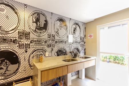 Apartamento para alugar com 34m², 1 quarto e sem vaga Apartamento para alugar com 34m², 1 quarto e sem vagaLavanderia