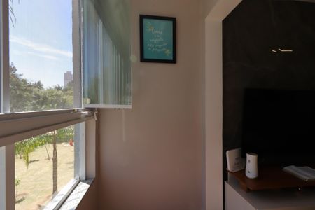 Varanda da Sala de apartamento à venda com 2 quartos, 51m² em Utinga, Santo André