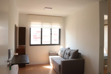 Sala/Cozinha de apartamento para alugar com 1 quarto, 25m² em Barra Funda, São Paulo