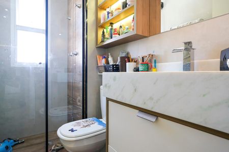 Apartamento à venda com 68m², 2 quartos e 1 vagaBanheiro social