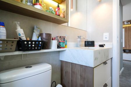 Apartamento à venda com 68m², 2 quartos e 1 vagaBanheiro social