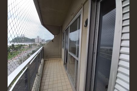 Sacada de apartamento para alugar com 2 quartos, 98m² em Itararé, São Vicente