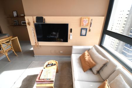 Sala de apartamento para alugar com 1 quarto, 46m² em Centro, Campinas
