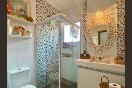 Apartamento para alugar com 135m², 3 quartos e sem vaga Apartamento para alugar com 135m², 3 quartos e sem vagaBanheiro da Suíte