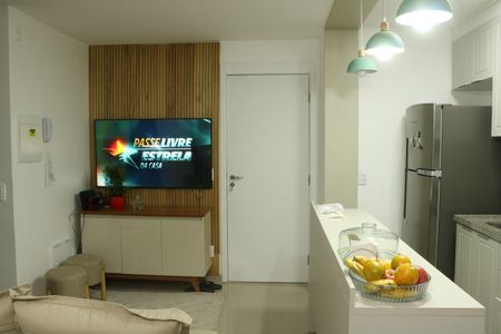 Sala de apartamento à venda com 2 quartos, 42m² em Barra Funda, São Paulo