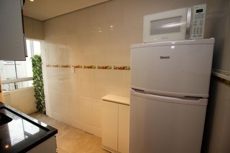 Cozinha e Área de Serviço de kitnet/studio à venda com 1 quarto, 24m² em Cidade Baixa, Porto Alegre