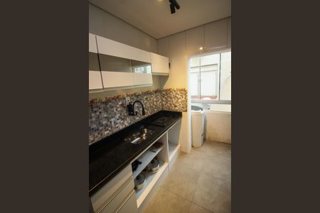Cozinha e Área de Serviço de kitnet/studio à venda com 1 quarto, 24m² em Cidade Baixa, Porto Alegre