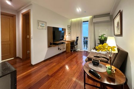 Sala de apartamento para alugar com 1 quarto, 50m² em Ipanema, Rio de Janeiro