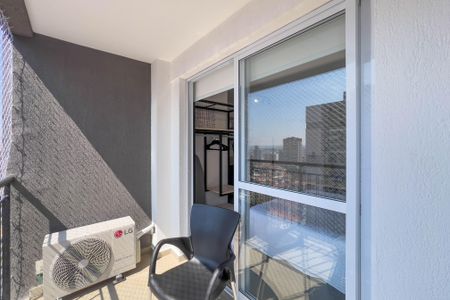 Varanda do Studio de kitnet/studio para alugar com 1 quarto, 32m² em Vila Mariana, São Paulo